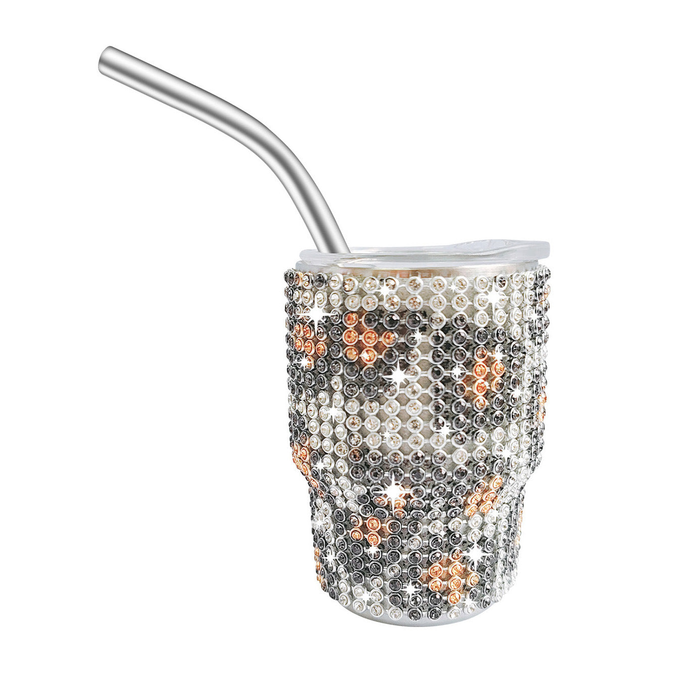 Wholesale Tumbler Ice Bullies Cup  Diamond-encrusted 2-3oz Mini Ice Bullies Cup